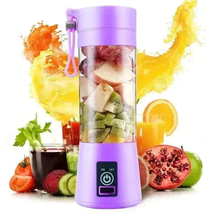 Portable Rechargeable Juicer Blender - USB Charging for Smoothies On-the-Go - Mix Bazar - Mix Bazar