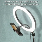 Mobile Holder with LED Light for Mobile Selfie - Mix Bazar - Mix Bazar