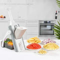 Professional Vegetable Slicer - Multi-Blade Mandoline for Fast Food Prep - Mix Bazar - Mix Bazar