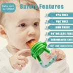 Baby Fruit Feeder - Safe Mesh Nibbler for Fresh Food & Teething Relief - Mix Bazar - Mix Bazar