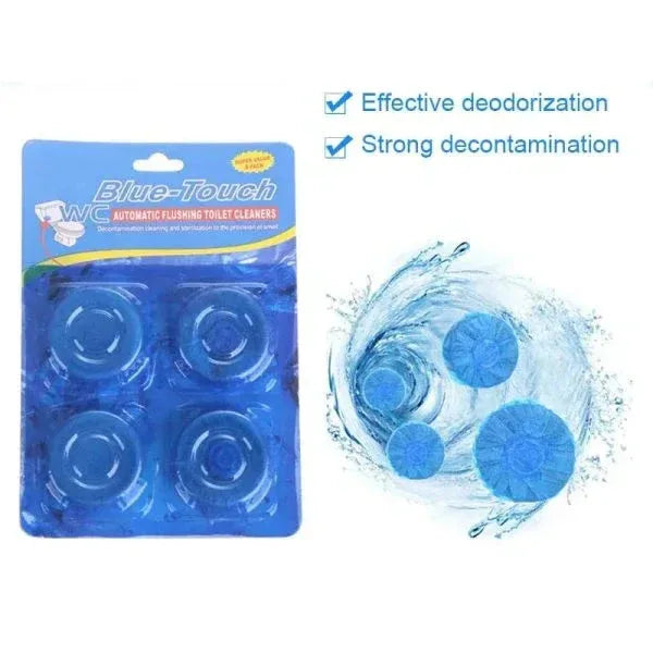 Automatic Toilet Bowl Cleaner - Long-Lasting Fresh & Clean Tablets - Mix Bazar - Mix Bazar