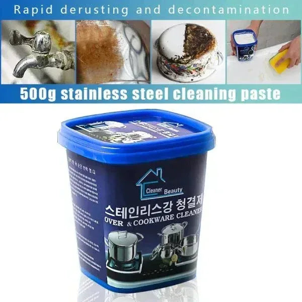 Black Pot Bottom Cleaner - Powerful Detergent for Stubborn Stains & Grease - Mix Bazar - Mix Bazar