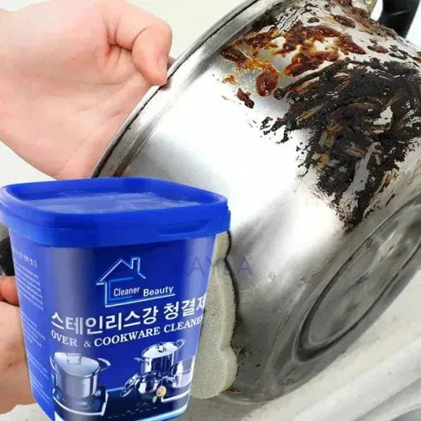 Black Pot Bottom Cleaner - Powerful Detergent for Stubborn Stains & Grease - Mix Bazar - Mix Bazar