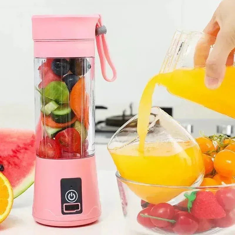 Portable Rechargeable Juicer Blender - USB Charging for Smoothies On-the-Go - Mix Bazar - Mix Bazar