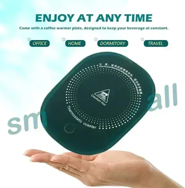Electric Heated Coffee Mug - Auto Temperature Control Warmer for Hot Drinks - Mix Bazar - Mix Bazar