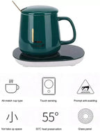 Electric Heated Coffee Mug - Auto Temperature Control Warmer for Hot Drinks - Mix Bazar - Mix Bazar