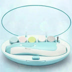 Baby Nail Trimmer - Safe Electric Nail File & Clipper Set for Newborns - Mix Bazar - Mix Bazar