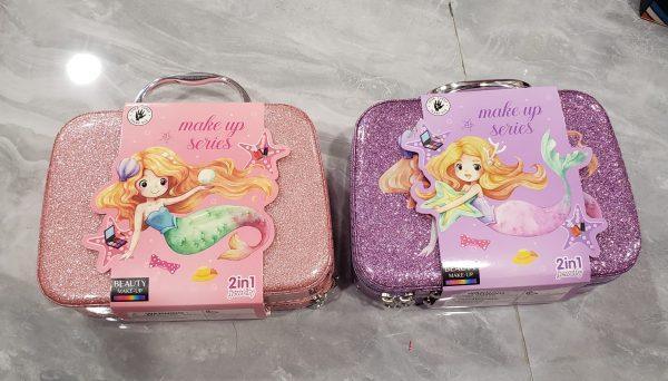 Girls Makeup Set - Portable Beauty Box for Kids | Safe Non-Toxic Washable - Mix Bazar - Mix Bazar