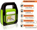 Hurry Bolt LED Work Light - Rechargeable Solar Emergency Torch with 3 Lighting Modes - Mix Bazar - Mix Bazar