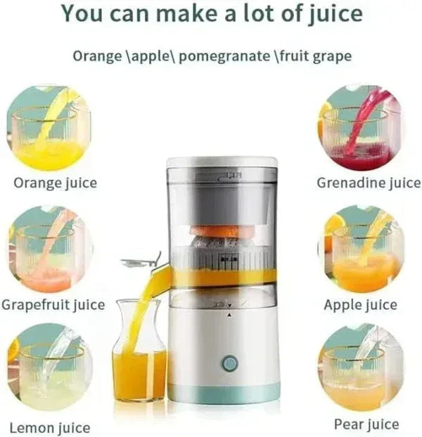 Electric Juicer Machine - Fast Fruit & Vegetable Juice Extractor - Mix Bazar - Mix Bazar