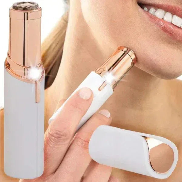 Rechargeable Facial Hair Remover - Eyebrow Trimmer for Women | Painless & Portable - Mix Bazar - Mix Bazar