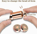 Rechargeable Facial Hair Remover - Eyebrow Trimmer for Women | Painless & Portable - Mix Bazar - Mix Bazar