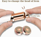 Rechargeable Facial Hair Remover - Eyebrow Trimmer for Women | Painless & Portable - Mix Bazar - Mix Bazar