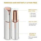 Rechargeable Facial Hair Remover - Eyebrow Trimmer for Women | Painless & Portable - Mix Bazar - Mix Bazar