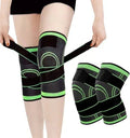 Knee Brace with Stretchable Fabric & Double Belt (2 Pieces / Pair) - Mix Bazar - Mix Bazar