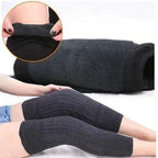 Pair of black compression ankle support sleeves for joint pain and recovery