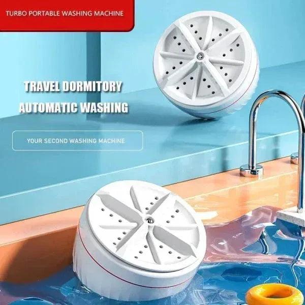 Mini portable automatic washing machine for travel and dormitory use