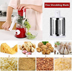 Multifunctional vegetable chopper and grater for cheese, nuts, and garlic