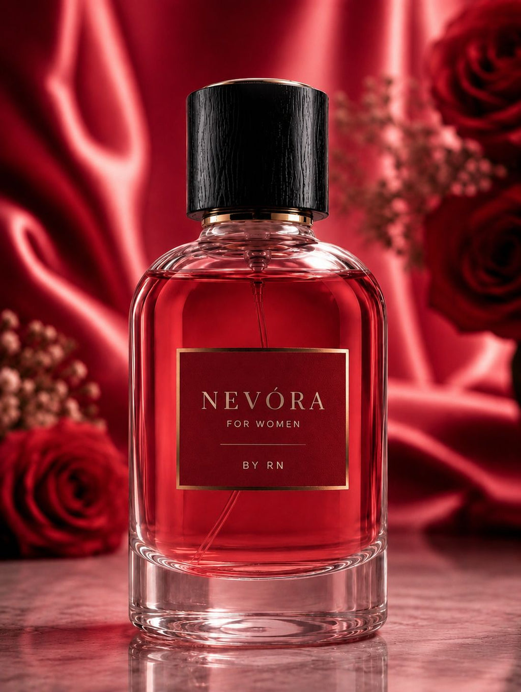 Feminine Floral Eau de Parfum  – Soft Rose & Musky Scent for Women