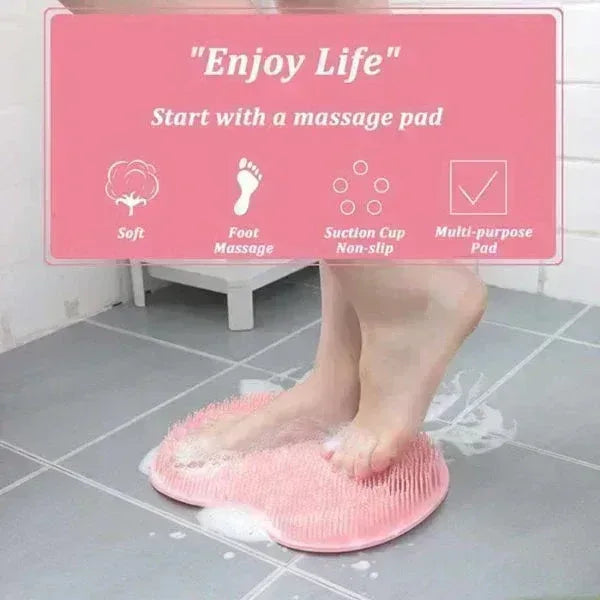 Back Scrubber & Shower Foot Scrubber Mat - Mix Bazar - Mix Bazar