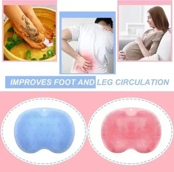 Back Scrubber & Shower Foot Scrubber Mat - Mix Bazar - Mix Bazar