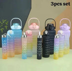 Sports Water Bottles Set - BPA-Free Leak-Proof Bottles for Gym & Outdoor - Mix Bazar - Mix Bazar